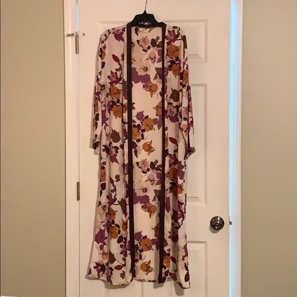 Peach Love California long kimono